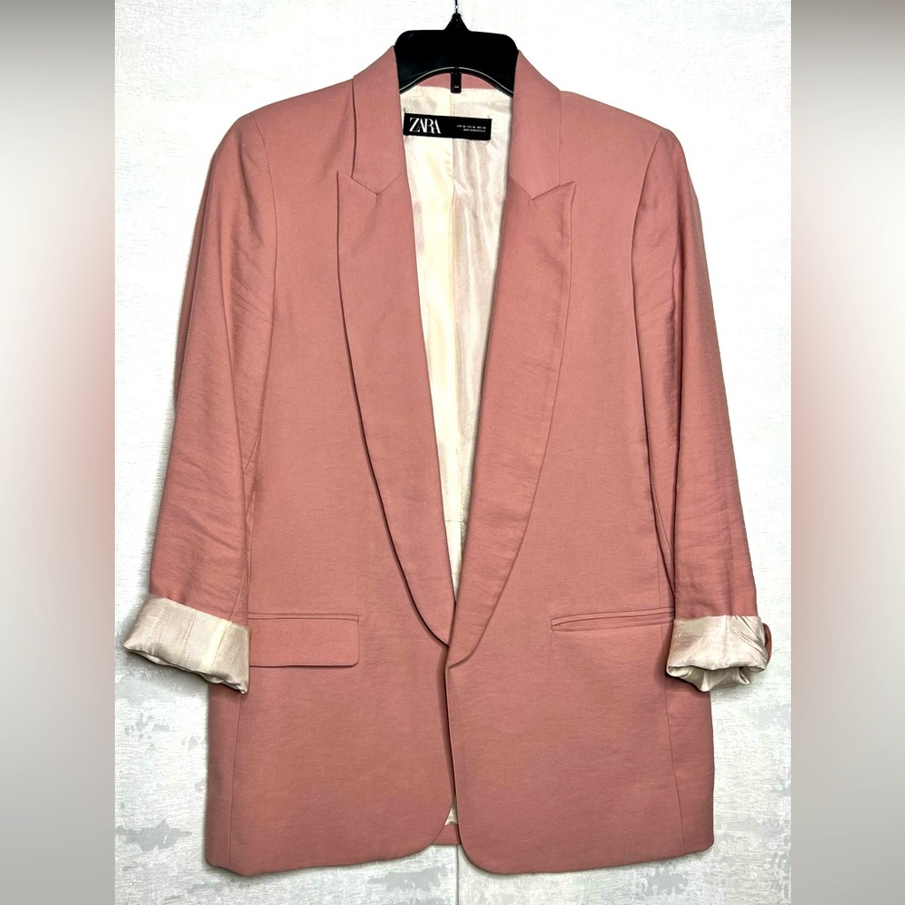 ZARA Women’s Linen blazer jacket
